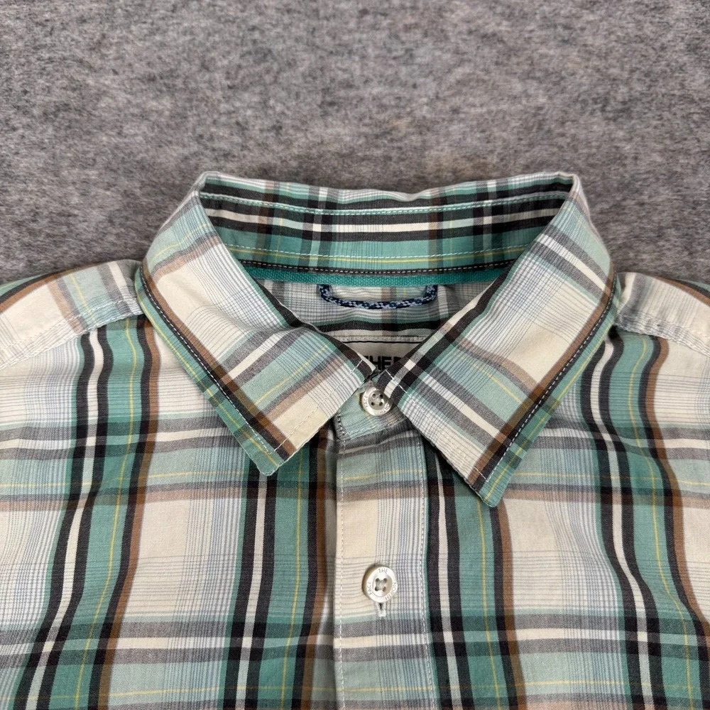 The North Face Hammets Button Up Shirt Plaid Pocket Mens Small S